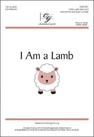 I Am a Lamb Unison choral sheet music cover Thumbnail